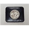 Image 2 : 1970 Canada Manitoba Centennial 50% Silver Dollar Coin