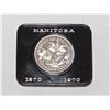 Image 2 : 1970 Canada Manitoba Centennial 50% Silver Dollar Coin Boxed