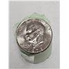 Image 3 : (25) Re-Rolled U.S. Eisenhower One Dollar Coins – 1978 End Coin