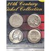 Image 2 : 20th Century US Nickel Collection 4-Coin Set in Hard Case