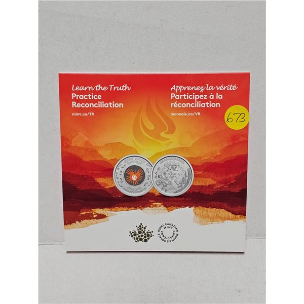 2022 Royal Canadian Mint Every Child Matters Truth & Reconciliation Keepsake Coin