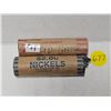 Image 1 : Lot of (2) Canadian Coin Rolls: Vintage King George VI Penny Roll & $2 Nickel Roll