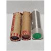 Image 1 : (1) Roll 1931 Canada Nickles, (2) Rolls Canada Pennies