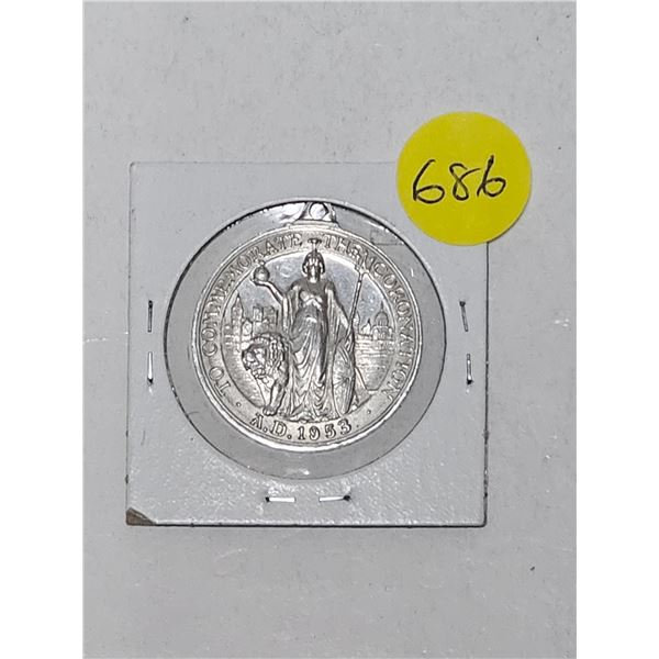 1953 Queen Elizabeth II Coronation Commemorative Medal