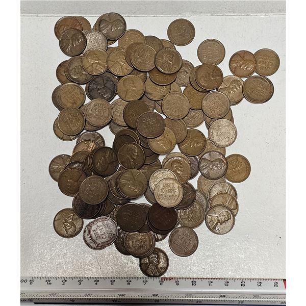 Lot of Assorted United States One Cent Coins