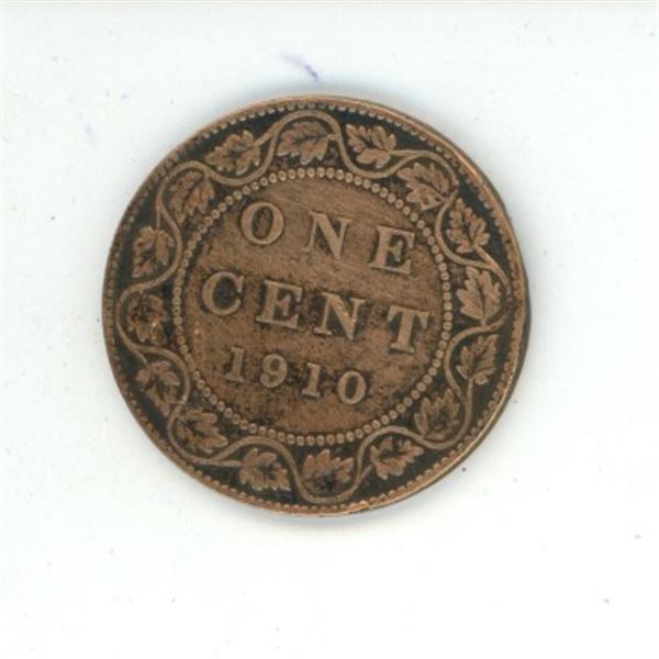 1910 Canada Large Cent