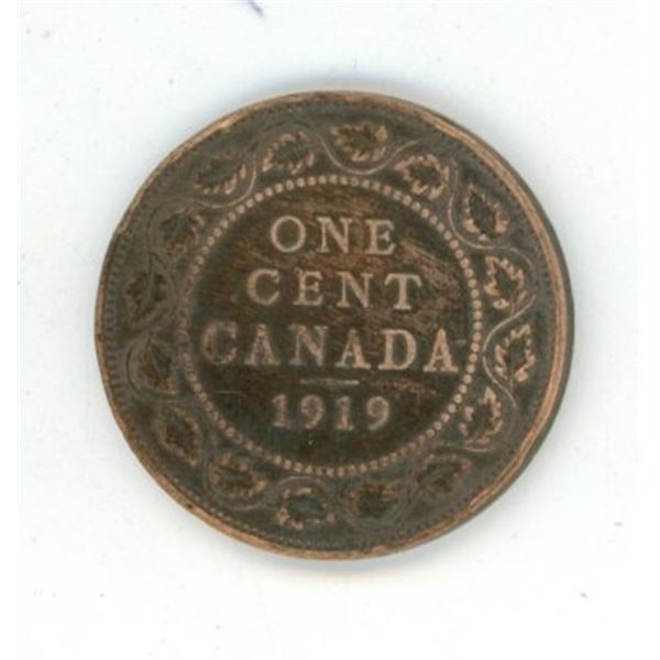 1919 Canada Large Cent