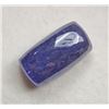 Image 1 : 19.37 ct Certified Bluish-violet Tanzanite gemstone ($21,300 Appraisal)