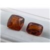 Image 1 : 5.88 ct Certified Spessartite Garnet gemstone Pair ($5,500 Appraisal)