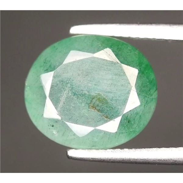 7.4 ct Certified Emerald gemstone ($7,200 Appraisal)