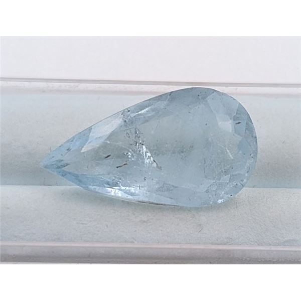 14.12 ct Certified Aquamarine gemstone ($11,750 Appraisal)