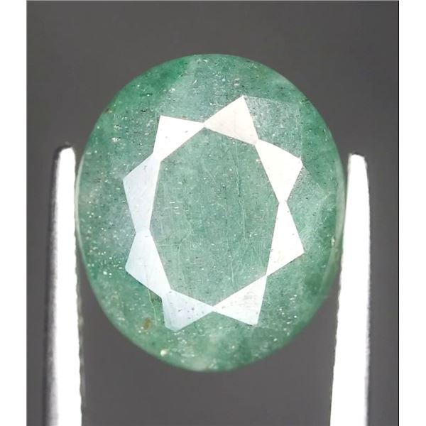 10.7 ct Certified Emerald gemstone ($10,400 Appraisal)