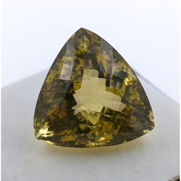 65.39 ct Certified Signature Lemon Quartz gemstone ($11,150 Appraisal)