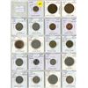 Image 1 : Sheet of England Coins.  (Total 19 Coins)