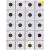 Image 1 : Sheet of Canada Small One Cents. (Total 20 Coins)