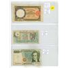 Image 1 : Vintage Italian Lira banknotes, including a 1930s 50 Lire bill, a 500 Lire bill, and a 5000 Lire bil