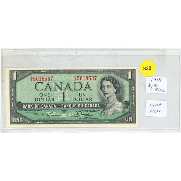 1954 Canada One Dollar - (Uncirculated)