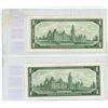 Image 2 : (2) 1967 Canada One Dollars - (Uncirculated)