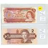 Image 1 : 1974 and 1986 Canada Two Dollars - (Uncirculated)