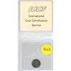 Image 1 : 1887 Canadian Victorian 7 Over 7 Silver 5 Cents. ICCS graded EF-45 7 Over 7, Cleaned. Retail $450.