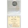 Image 2 : 1964 Canadian Silver 25 Cents. ICCS graded MS-64, Heavy Cameo. Bright White.
