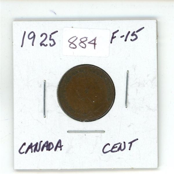 1925 Canada King George One Cent