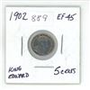 Image 1 : 1902 Canada Five Cents