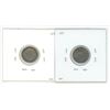 Image 2 : 1859 and 1913 Silver 3 Pence
