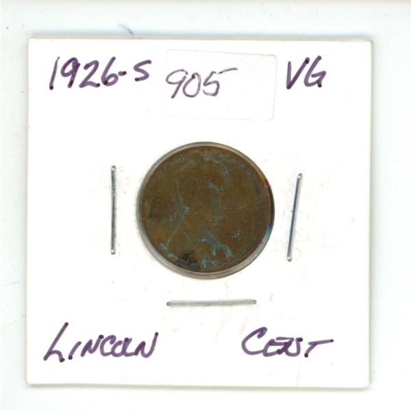 1926-S US Lincoln Cent