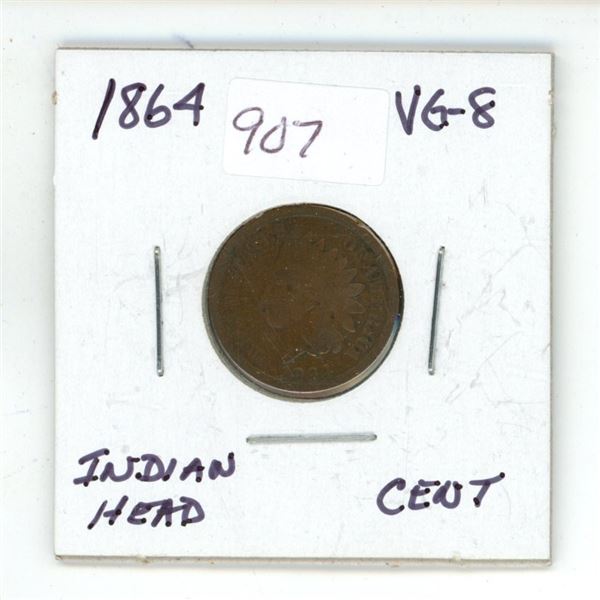 1864 US Indian Head Cent