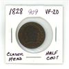Image 1 : 1828 US Classic Head Half Cent