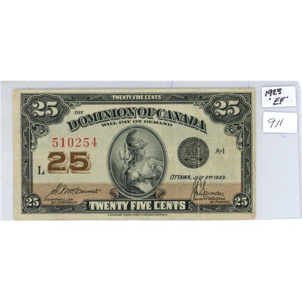 1923 25-Cent Shinplaster