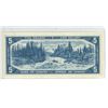 Image 2 : 1954 Canada Five Dollar Bill