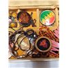 Image 4 : Vintage Costume Jewelry Box Lot with 1967 Canadian Centennial Penny Roll