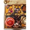 Image 5 : Vintage Costume Jewelry Box Lot with 1967 Canadian Centennial Penny Roll