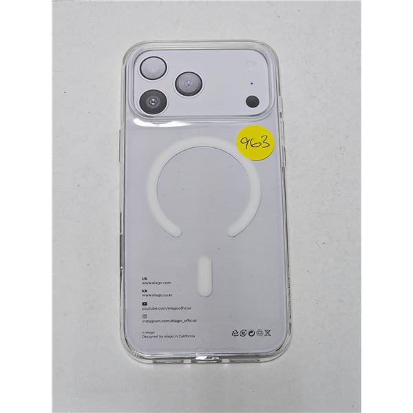 iPhone 17 Pro Max Clear Hard Case
