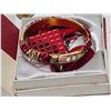 Image 5 : Mixed Lot inc. Brass Shoe Ashtray, Red Retro Jewelry, Souvenir Medallions, etc.