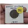 Image 1 : 1837 Queen Victoria Coin/Token.
