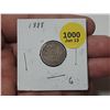Image 1 : 1888 Canadian Silver 10 Cents.