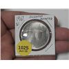 Image 1 : 1967 Canadian Silver One Dollar - Slightly Rotated.