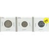 Image 1 : 1954 Canadian Silver 25 Cents, Silver 10 Cents and 5 Cents.