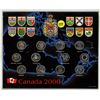 Image 1 : Canadian 2000 Millennium Quarter Set featuring twelve uncirculated 25-cent coins.