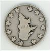 Image 3 : 1967 Canadian Centennial medallion featuring the Quebec provincial flower, the blue flag iris.