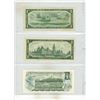 Image 2 : 1954, 1967, 1973 Canada One Dollars.