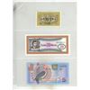 Image 9 : Binder of Foreign Currency Notes . (New/Uncirculated) (Total 15 Notes)