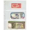 Image 7 : Binder of Foreign Currency Notes . (14 are New/Uncirculated) (Total 15 Notes)