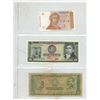 Image 9 : Binder of Foreign Currency Notes . (14 are New/Uncirculated) (Total 15 Notes)