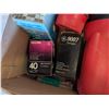 Image 6 : Box of Electrical Related Items (Bulbs, Flashlights, Halogen, and etc.)
