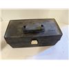 Image 5 : Black Plastic Tool box w/ misc. Tools As Shown