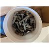 Image 2 : Box full of Nails, Bolts, Nuts , and etc. In Tobacco Tins